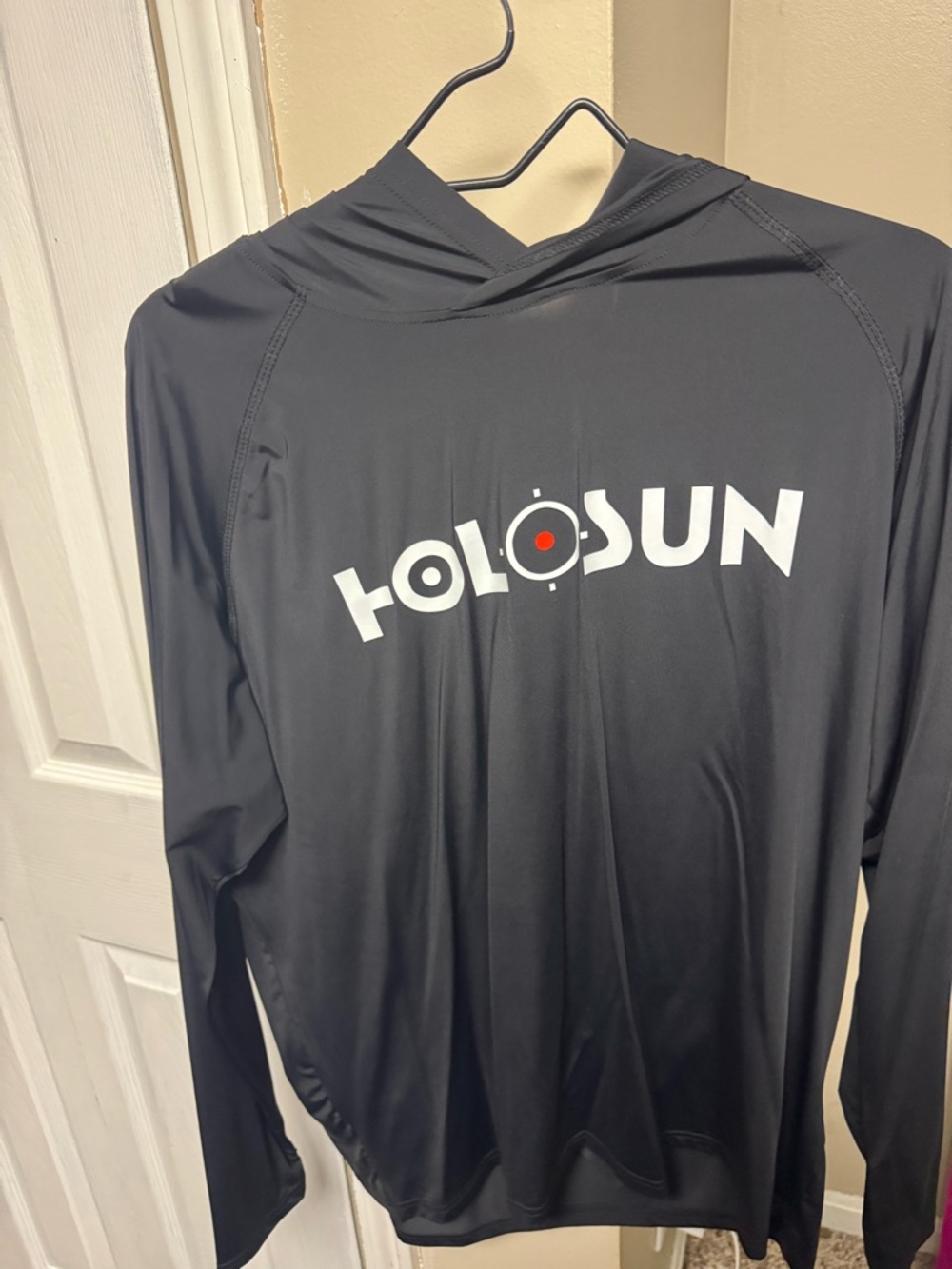 Holosun Men's Black Performance Hoodie